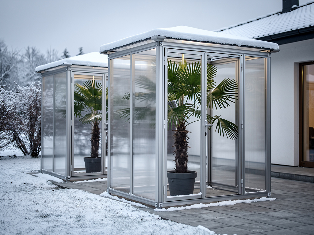 Ogród pasjonata egzotycznych palm